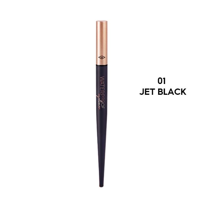 Bút Kẻ Mắt Nước Nét Mảnh, Siêu Lì, Lâu Trôi Vacosi Natural Studio Water Proof Eye Liner - VM24