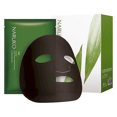 Mặt Nạ Chiết Xuất Tràm Trà Kiềm Dầu, Hỗ Trợ Giảm Mụn Naruko Tea Tree Shine Control & Blemish Clear Mask 26ml