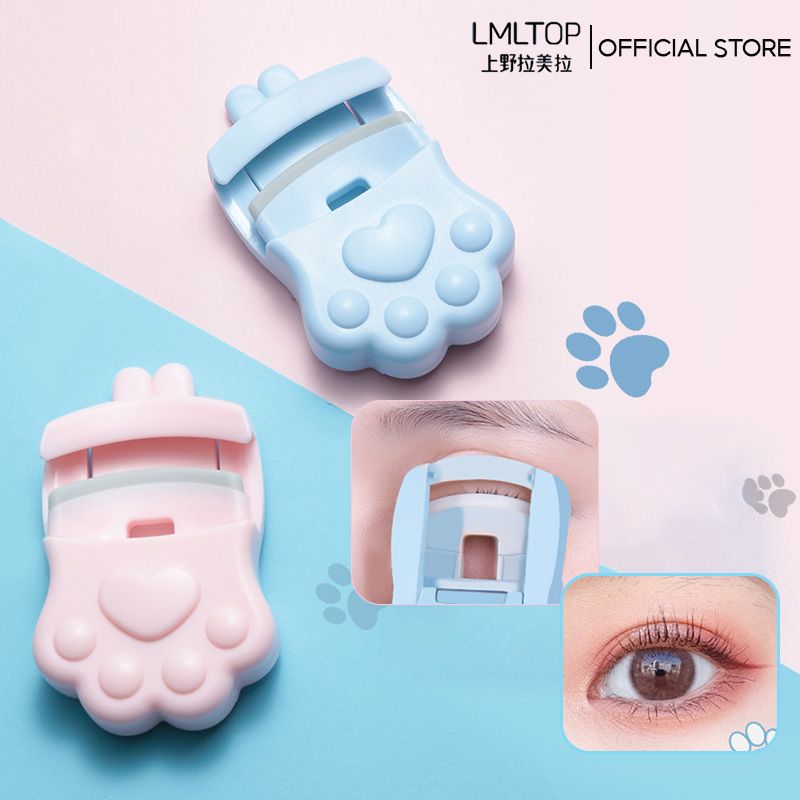 [NHẬP KHẨU] Kẹp Bấm Mi Nhựa Chân Mèo Làm Cong Mi LMLTOP Cat’s Paw-Portable Eyelash Curler A338 (Màu Ngẫu Nhiên)