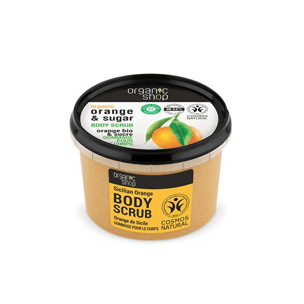 Tẩy Tế Bào Chết Body Dưỡng Da Ẩm Mịn Organic Shop Body Scrub 250ml