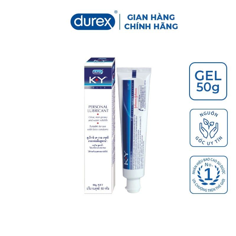 Gel Bôi Trơn Durex K-Y Jelly 50g (Che tên sản phẩm khi giao hàng)