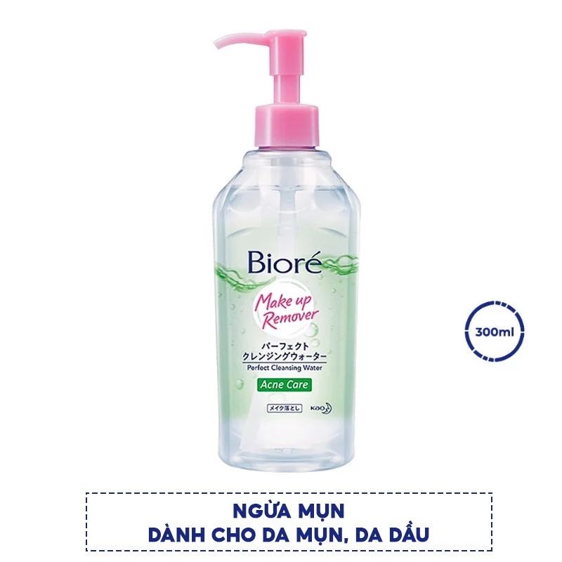 Nước Tẩy Trang Sạch Nhờn Và Dưỡng Ẩm Bioré Make Up Remover Perfect Cleansing Water