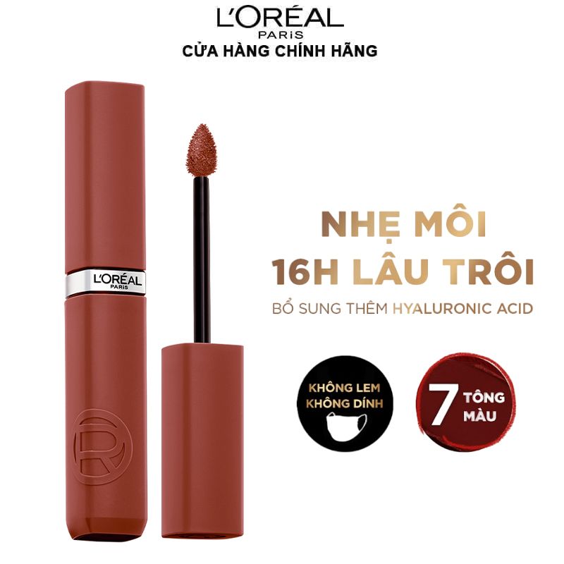 Son Kem Lì Nhẹ Môi, Lâu Trôi L'Oreal Infallible Matte Resistance