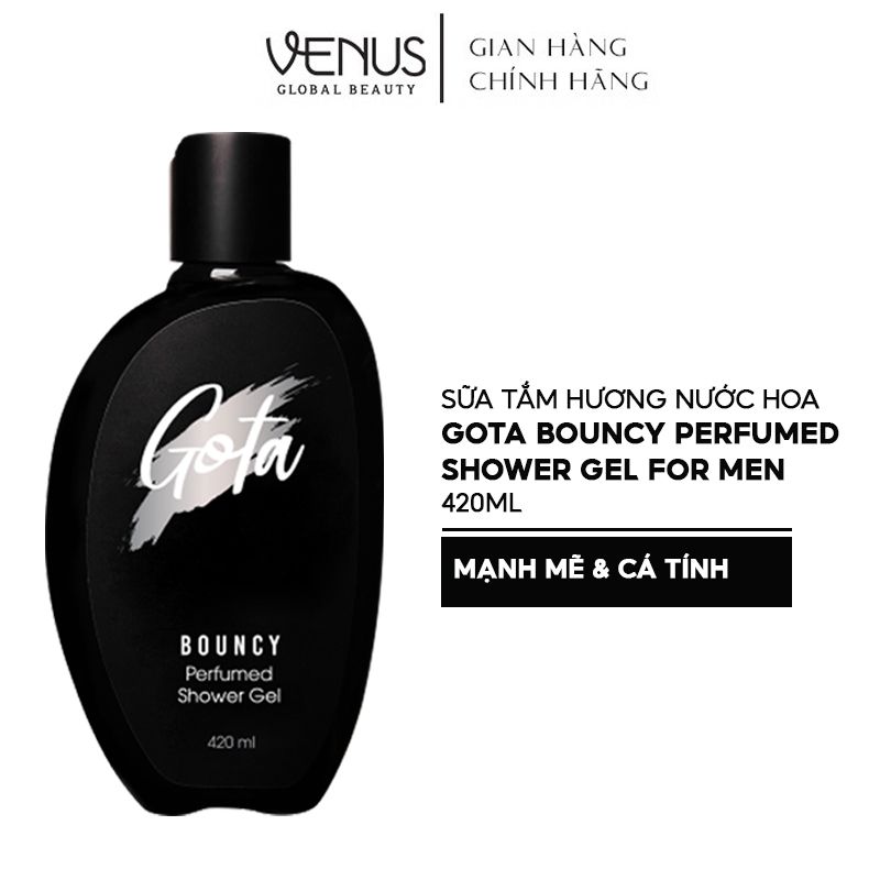 Sữa Tắm Hương Nước Hoa Dành Cho Nam Gota Bouncy Perfumed Shower Gel For Men 420ml