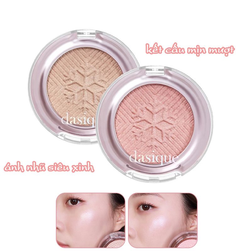 Phấn Bắt Sáng Ánh Nhũ Siêu Lấp Lánh Dasique Highlighter 7.5g #01 SNOW AURORA