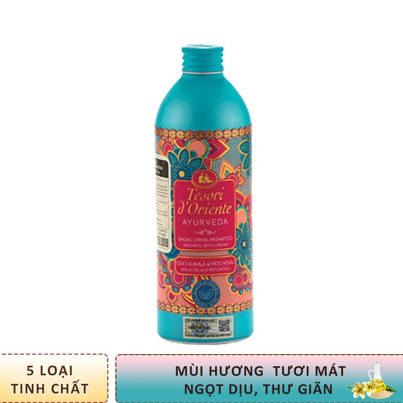 Sữa Tắm Hương Nước Hoa Ý Cao Cấp Nhiều Mùi Tesori d'Oriente Aromatic Bath Cream