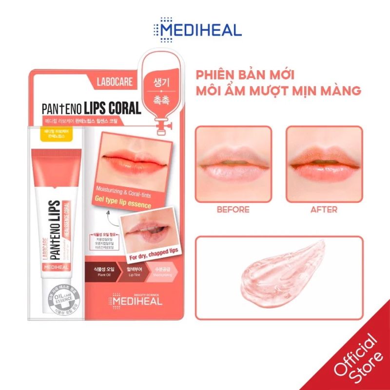 Son Dưỡng Môi Mediheal Labocare Pantenolips Healssence 10ml