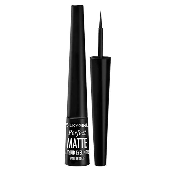 Bút Kẻ Mắt Nước Siêu Lì, Chống Lem Silkygirl Perfect Matte Liquid Eyeliner Waterproof 2.5ml