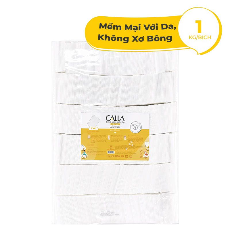 Bông Tẩy Trang Làm Sạch Da Bông Bạch Tuyết Calla Facial Cotton Pads