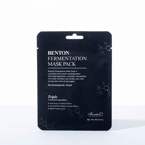 Mặt Nạ Dưỡng Sáng Da, Giúp Da Săn Chắc Với Dịch Lọc Lên Men Benton Fermentation Mask Pack 20g