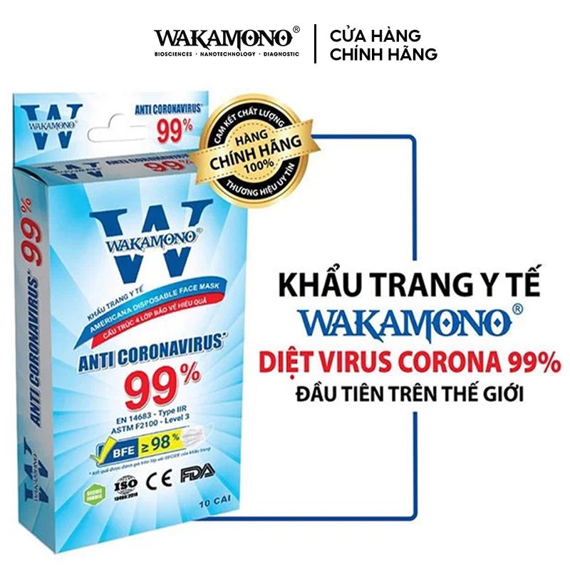 Khẩu Trang Y Tế Người Lớn Wakamono