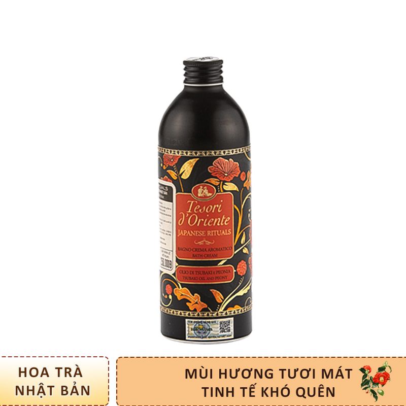 Sữa Tắm Hương Nước Hoa Ý Cao Cấp Nhiều Mùi Tesori d'Oriente Aromatic Bath Cream