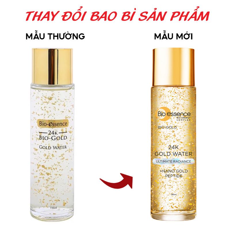 Nước Dưỡng Ngừa Lão Hóa Tinh Chất Vàng Bio-essence Bio-Gold Gold Water 150ml