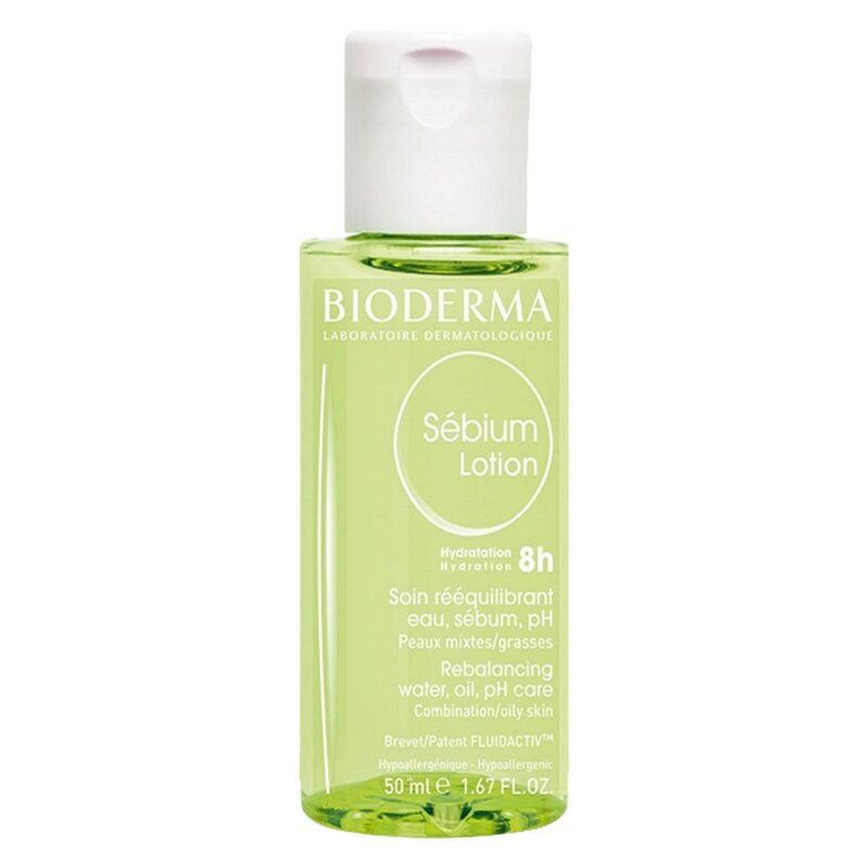 Nước Hoa Hồng Cân Bằng, Cải Thiện Mụn Cho Da Dầu, Da Hỗn Hợp Bioderma Sebium Lotion (date 2/2025)