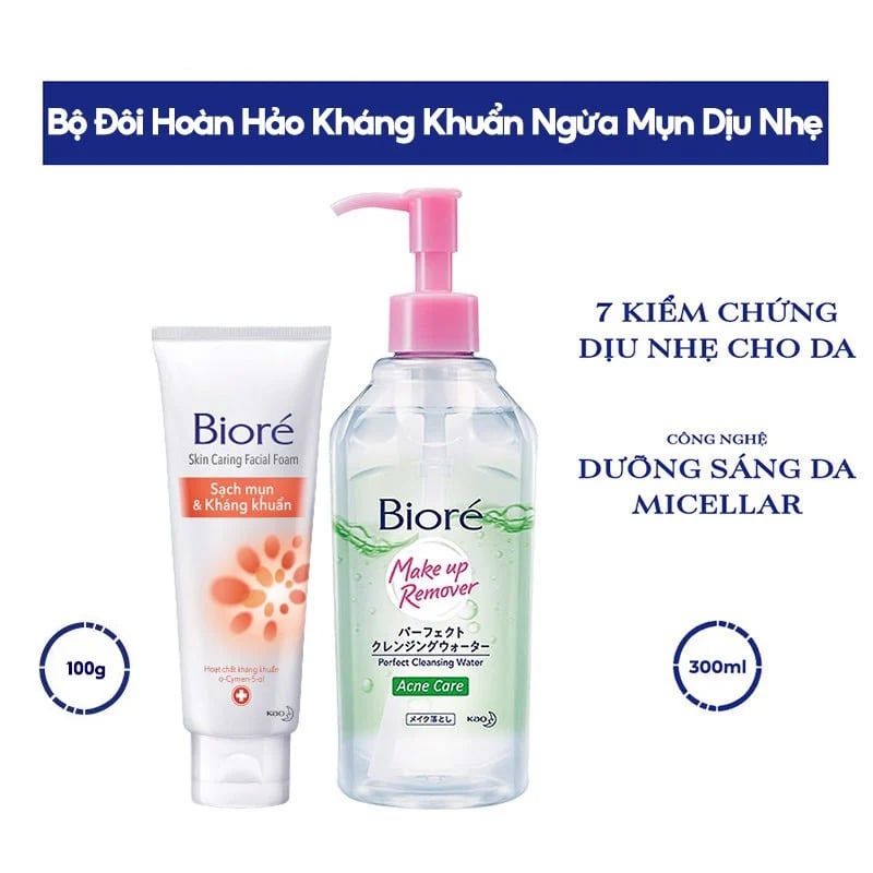 Nước Tẩy Trang Sạch Nhờn Và Dưỡng Ẩm Bioré Make Up Remover Perfect Cleansing Water