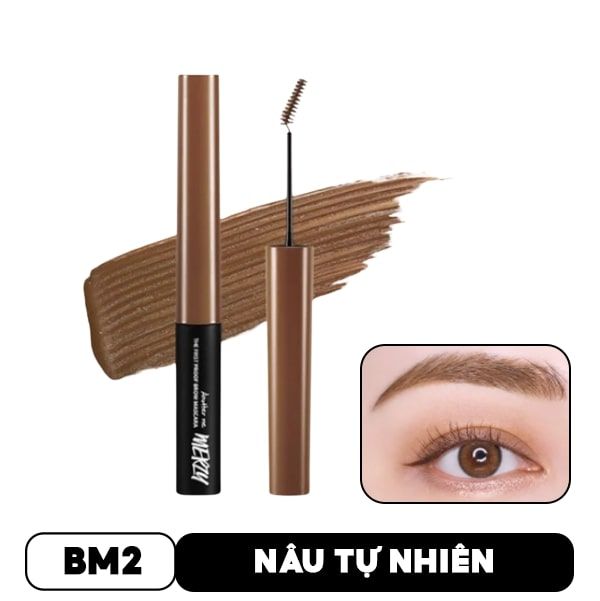 Mascara Chân Mày Bền Màu, Lâu Trôi Merzy The First Proof Brow Mascara 3.5g