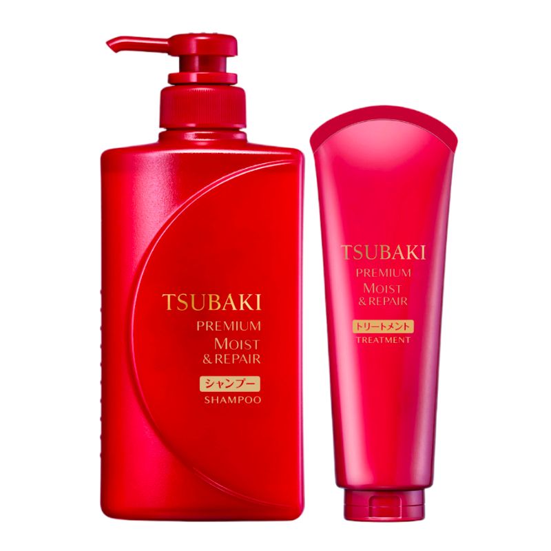 Dầu Gội Dưỡng Tóc Bóng Mượt Tsubaki Premium Moist Shampoo 490ml