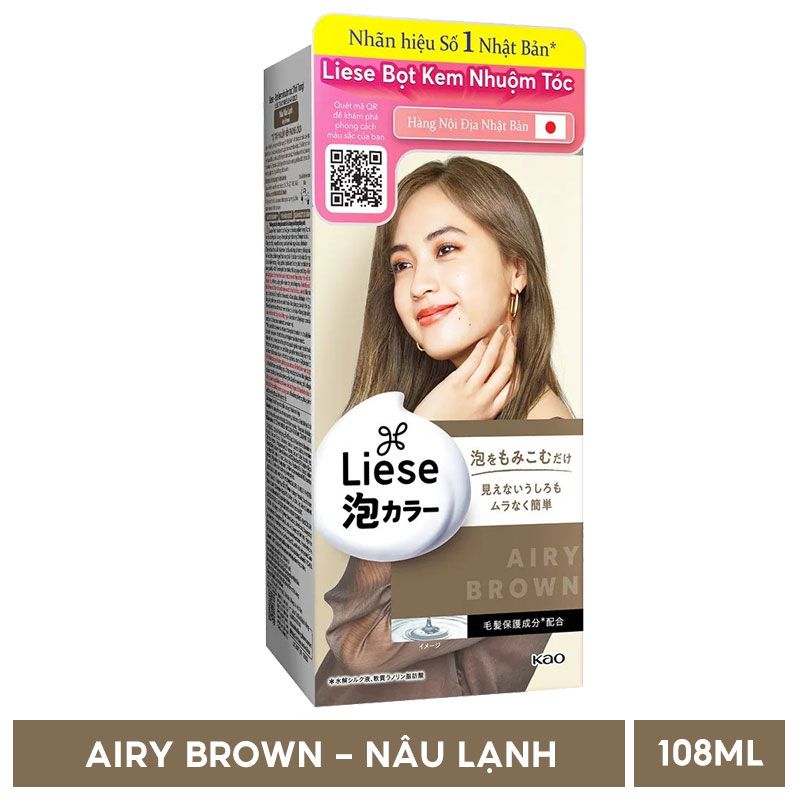 Thuốc Nhuộm Tóc Dạng Bọt Liese Creamy Bubble Hair Color