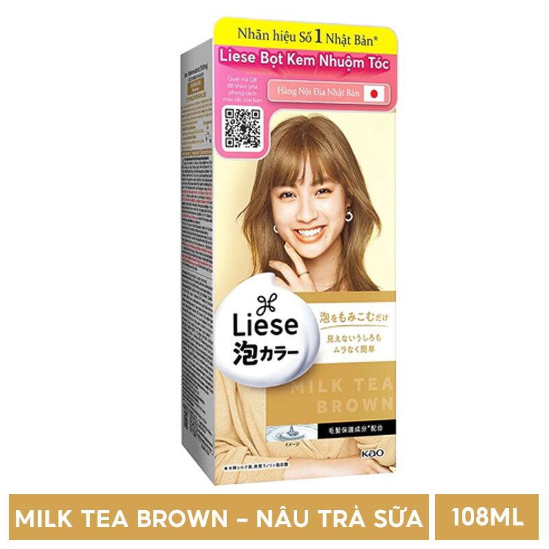 Thuốc Nhuộm Tóc Dạng Bọt Liese Creamy Bubble Hair Color