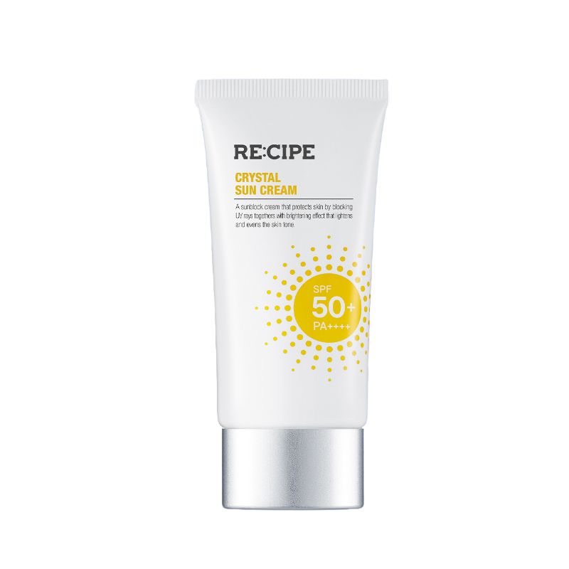 Kem Chống Nắng Nâng Tone, Ngăn Ngừa Lão Hóa Re:cipe Crystal Sun Cream SPF50+/PA++++ 50ml