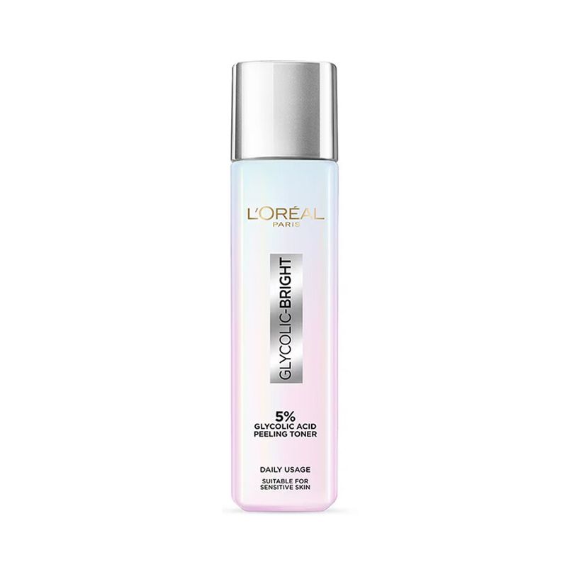 Nước Dưỡng Hỗ Trợ Làm Sáng Da L'oreal Glycolic - Bright Glowing Peeling Toner 128ml