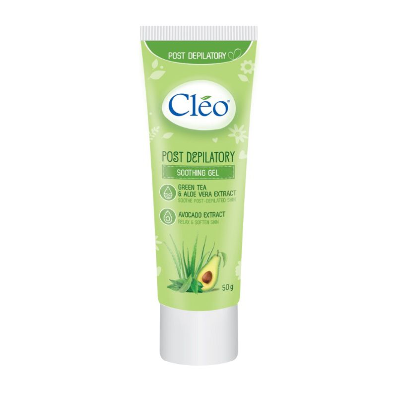 Gel Dưỡng Ẩm, Làm Dịu Da Sau Tẩy Lông CLEO Post Depilatory Soothing Gel 50g