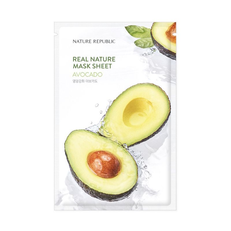 Mặt Nạ Dưỡng Ẩm Chiết Xuất Từ Thiên Nhiên Nature Republic Real Nature Mask Sheet 23ml