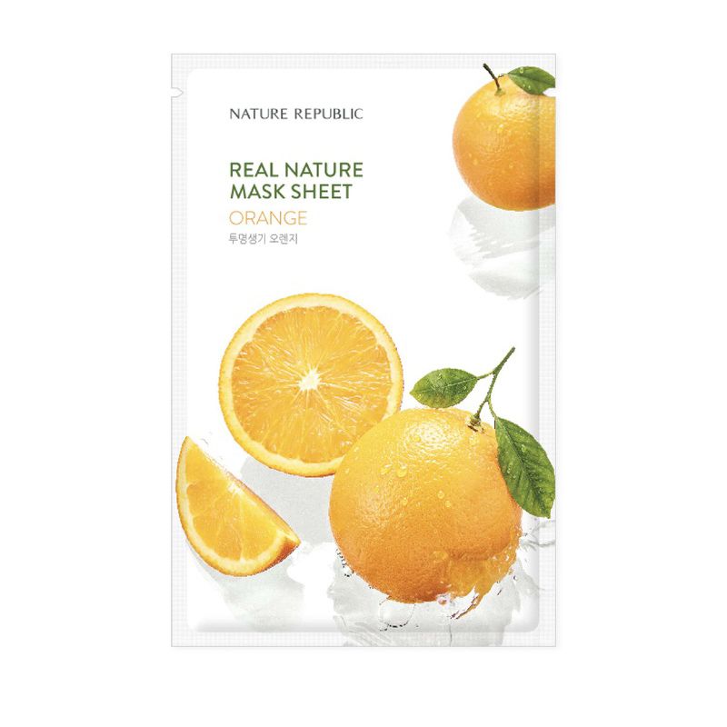 Mặt Nạ Dưỡng Ẩm Chiết Xuất Từ Thiên Nhiên Nature Republic Real Nature Mask Sheet 23ml