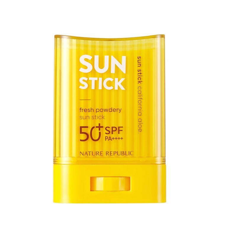 Kem Chống Nắng Dạng Sáp Dưỡng Ẩm Kiểm Soát Dầu Nature Republic California Aloe Fresh Powdery Sun Stick SPF50+ PA++++ 24g