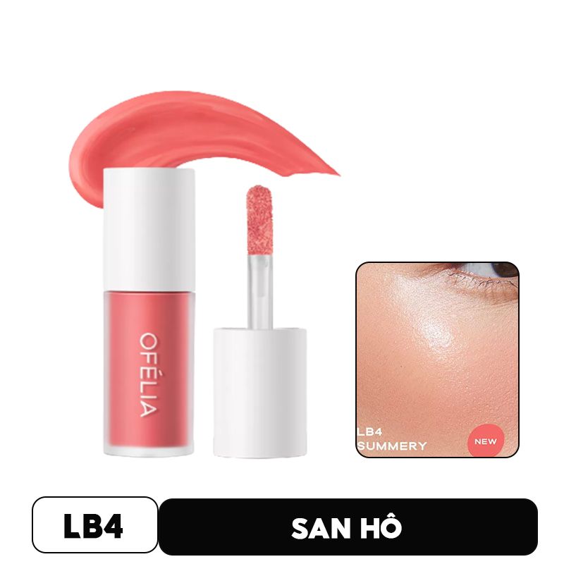 Má Hồng Dạng Kem Cho Đôi Má Hồng Xinh Xắn OFÉLIA Lolli Liquid Blush