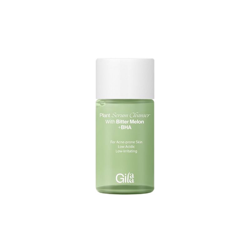 Sữa Rửa Mặt Làm Sạch Da Hỗ Trợ Giảm Mụn Chiết Xuất Khổ Qua Và BHA Gilaa Plant Serum Cleanser Bitter Melon + BHA 160g