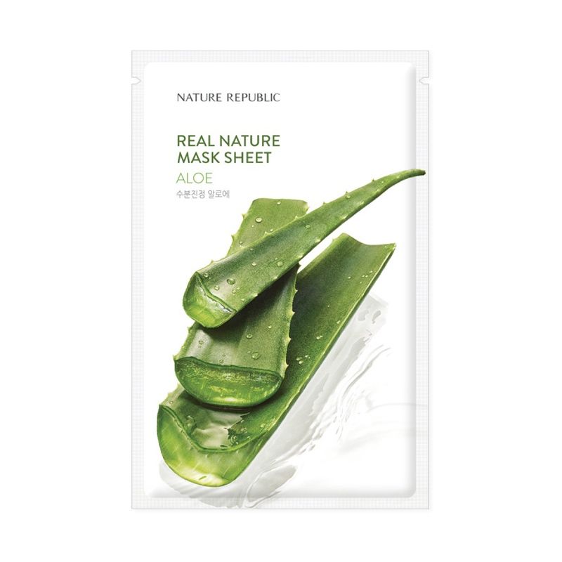 Mặt Nạ Dưỡng Ẩm Chiết Xuất Từ Thiên Nhiên Nature Republic Real Nature Mask Sheet 23ml