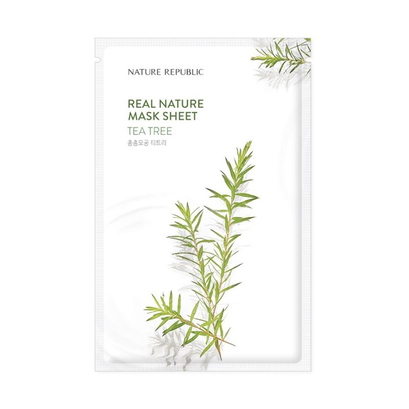 Mặt Nạ Dưỡng Ẩm Chiết Xuất Từ Thiên Nhiên Nature Republic Real Nature Mask Sheet 23ml