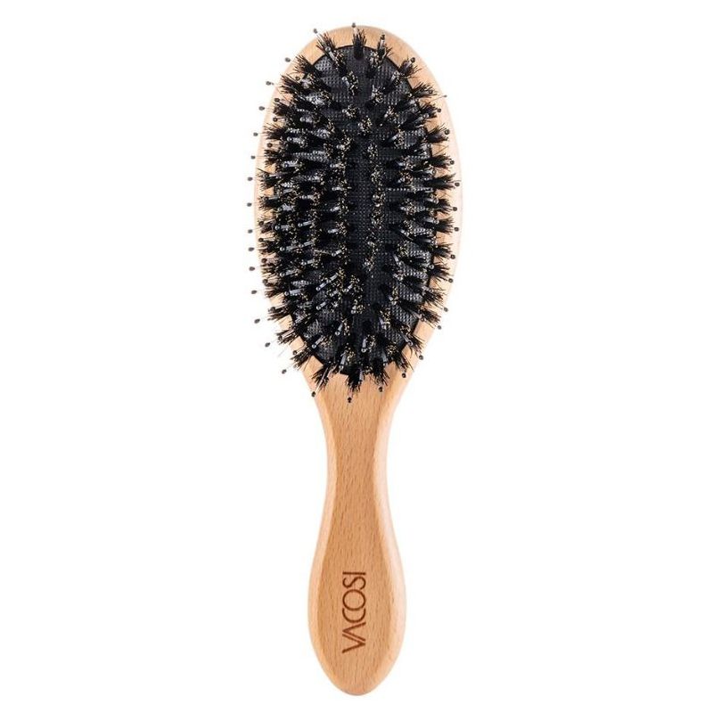 Lược Gỗ Massage Ngăn Tĩnh Điện, Làm Bóng Tóc Vacosi Hairbrush