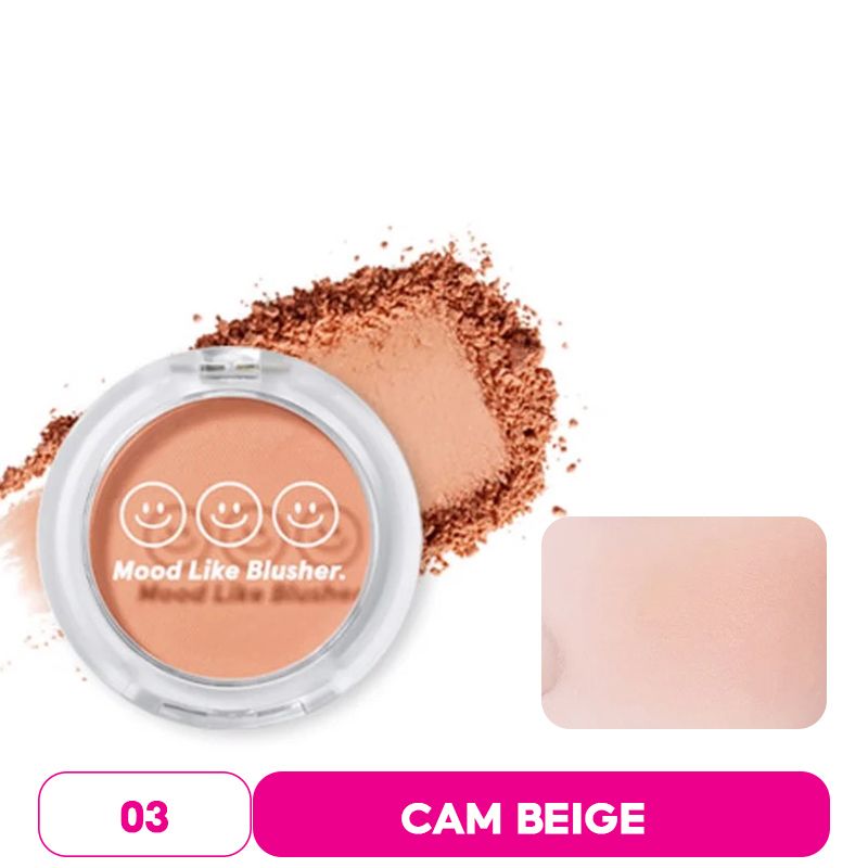 Má Hồng Dạng Nén Xinh Xắn Candylab Mood Like Blusher 4.5g #02