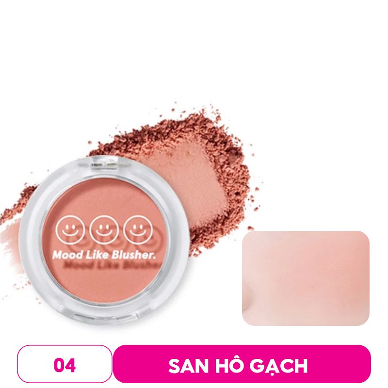 Má Hồng Dạng Nén Xinh Xắn Candylab Mood Like Blusher 4.5g #02