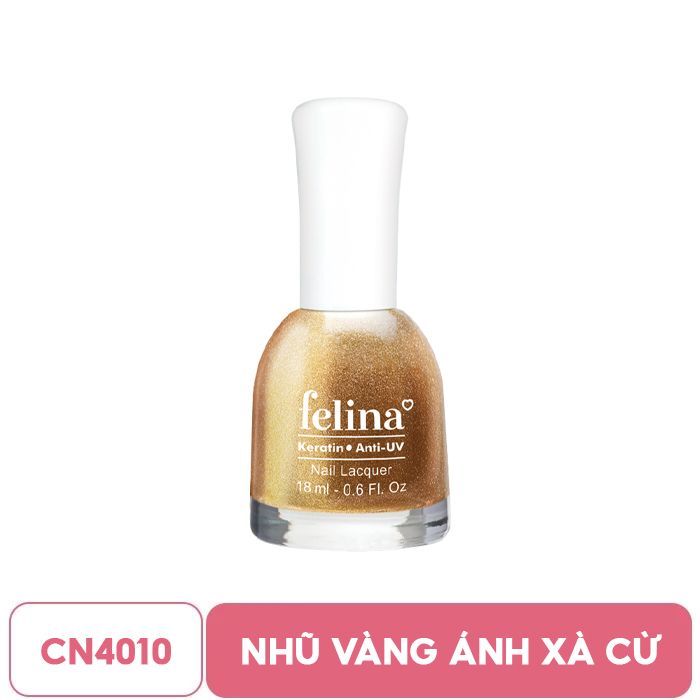 Sơn Móng Tay Lên Màu Chuẩn, Nuôi Dưỡng Móng, Màu Sắc Đa Dạng Felina Nail Lacquer 18ml