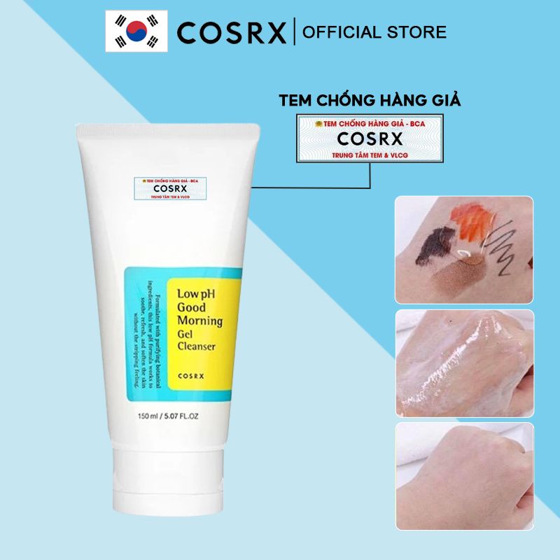 Sữa Rửa Mặt Dạng Gel Dịu Nhẹ Cosrx Low pH Good Morning Gel Cleanser