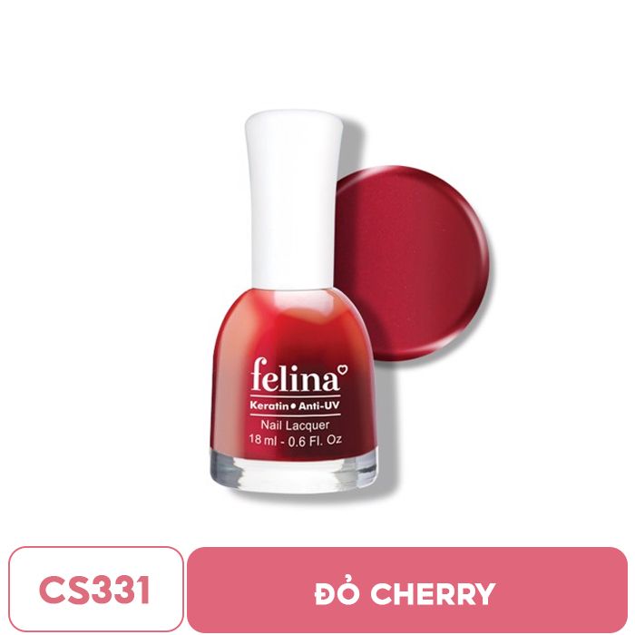 Sơn Móng Tay Lên Màu Chuẩn, Nuôi Dưỡng Móng, Màu Sắc Đa Dạng Felina Nail Lacquer 18ml