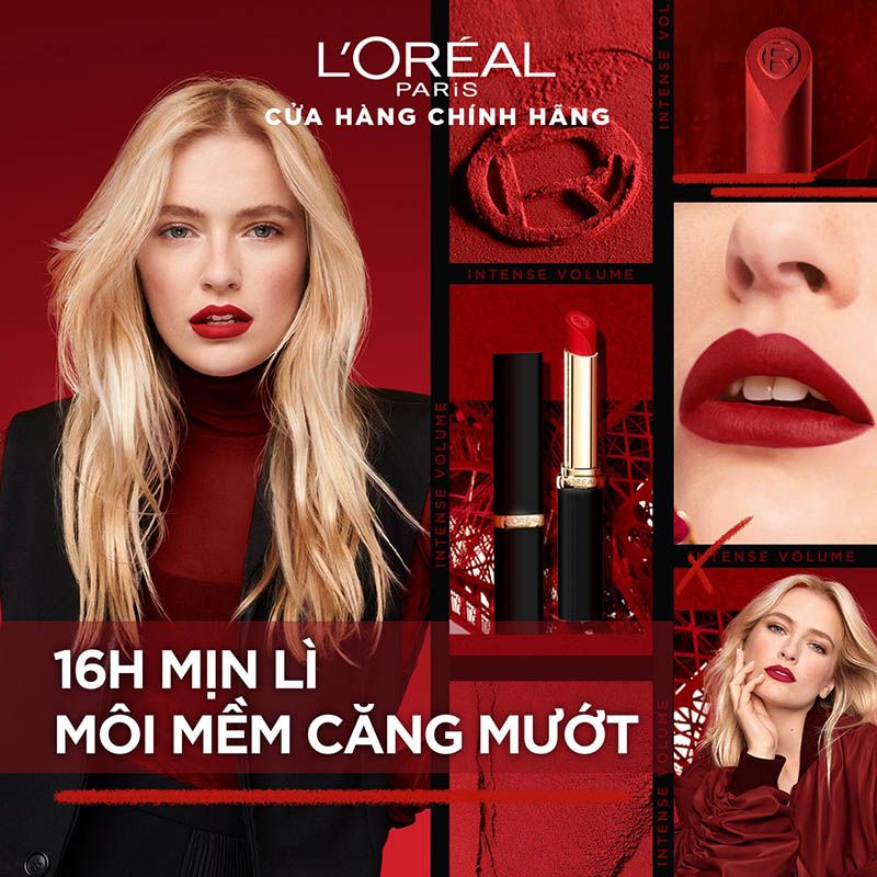 Son Thỏi Mịn Lì, Căng Mướt L'Oreal Color Riche Intense Volume Matte Lipstick