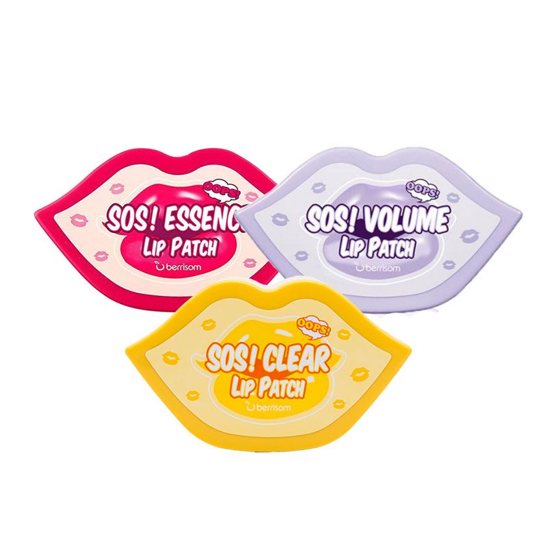 [Hộp 30 Miếng] Mặt Nạ Miếng Dưỡng Môi Mềm Mịn Berrisom SOS Lip Patch 80g