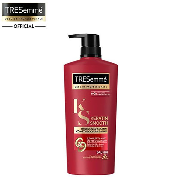 Dầu Gội Dưỡng Tóc Vào Nếp & Suôn Mượt TRESemmé Keratin Smooth Shampoo