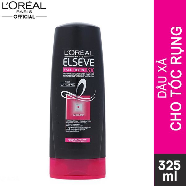 [325ml] Dầu Xả Ngăn Tóc Gãy Rụng L'Oreal Elseve Fall Resist 3X Conditioner