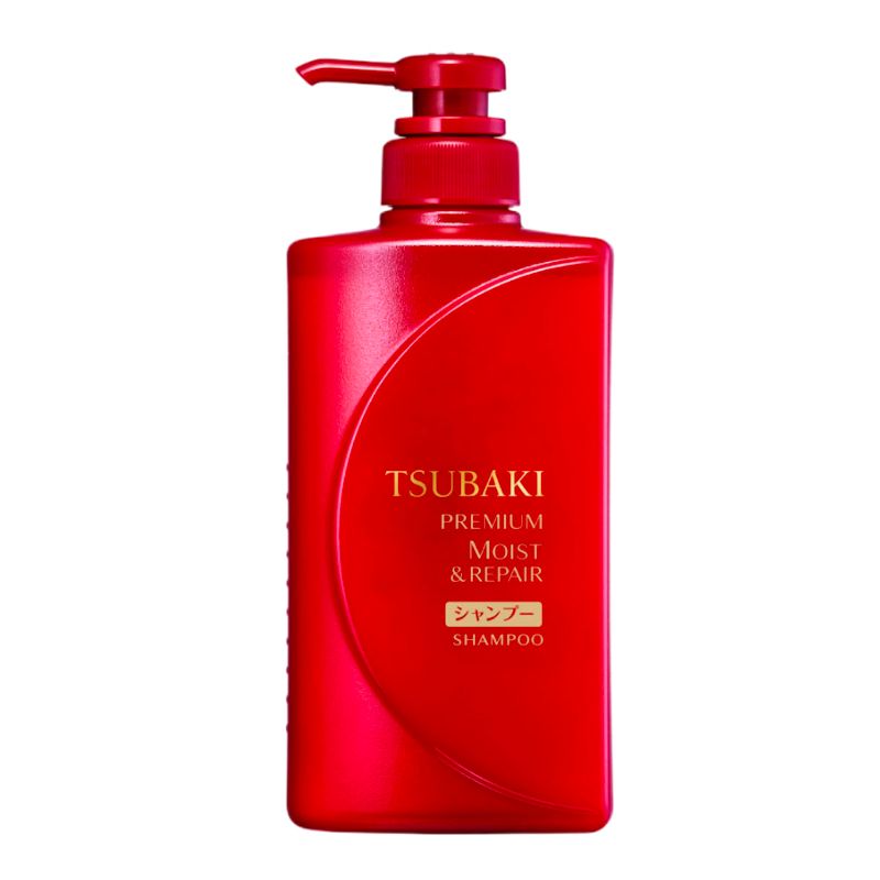 Dầu Gội Dưỡng Tóc Bóng Mượt Tsubaki Premium Moist Shampoo 490ml