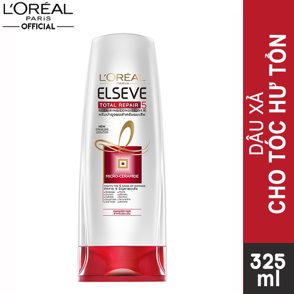 [325ml] Dầu Xả Phục Hồi Tóc L'Oreal Elseve Total Repair 5 Conditioner