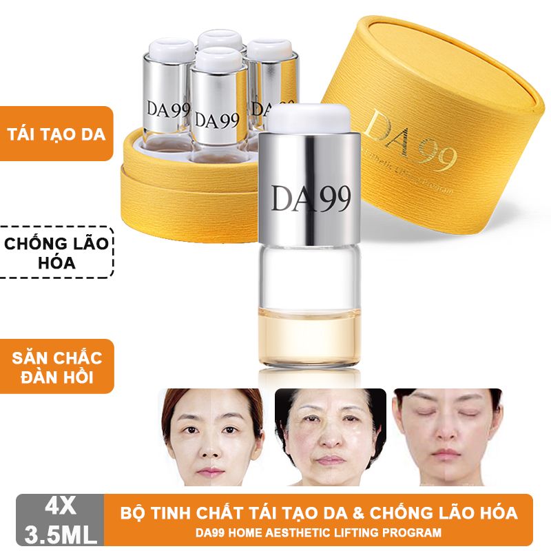 [4 Ống X 3.5ML] Bộ Tinh Chất Tái Tạo Da & Chống Lão Hóa DA99 Home Aesthetic Lifting Program