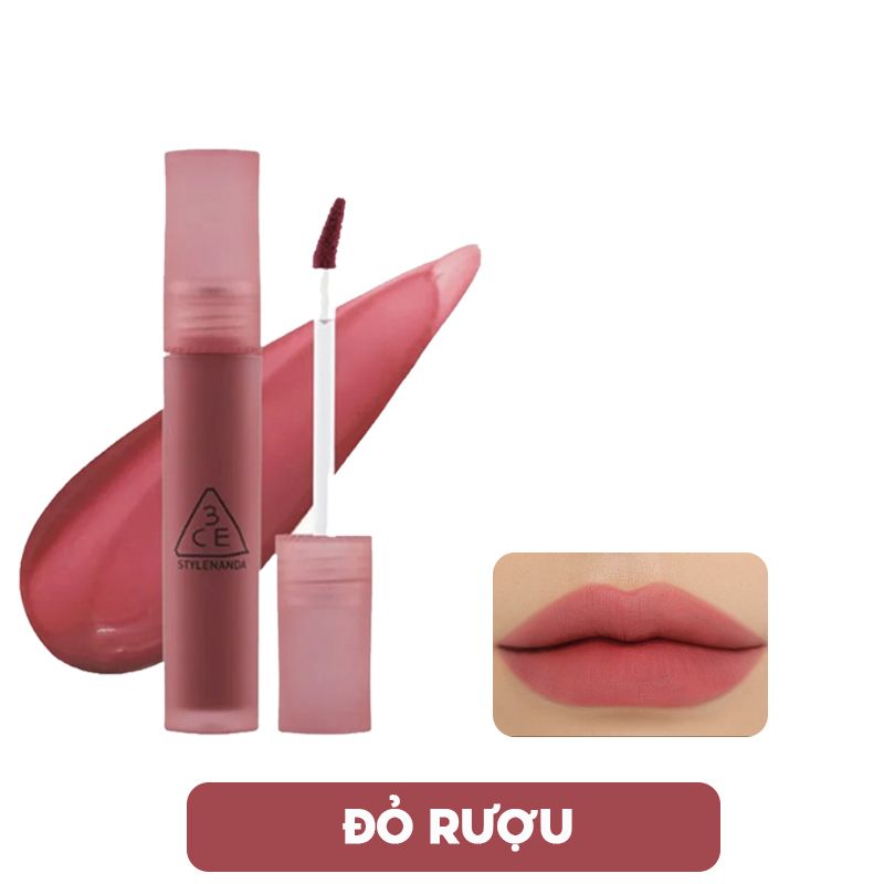 Son Kem Lì, Mịn Mượt Nhẹ Môi 3CE Blur Water Tint 4.6g