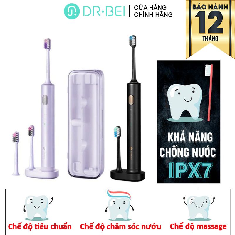 Bàn Chải Điện DR.BEI Sonic Electric Toothbrush V12