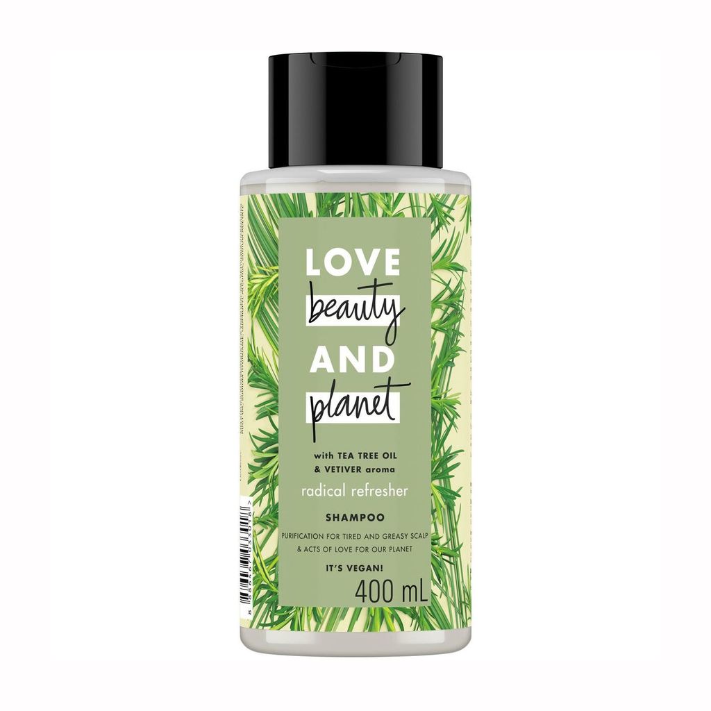 Dầu Gội Detox Tóc Bết Dầu Love Beauty And Planet Radical Refresher Shampoo 400ml