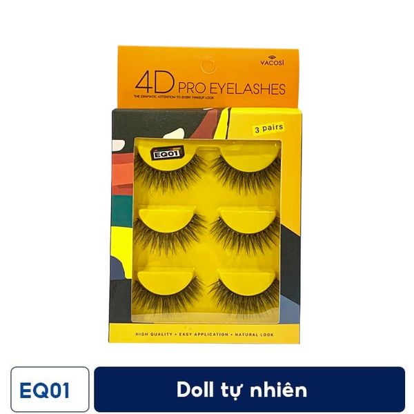 Lông Mi Giả Chuyên Nghiệp Vacosi 4D Pro Eyelash